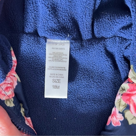 BABY GIRL Puffer Printed Jacket and Vest Set - Picture 6 of 8